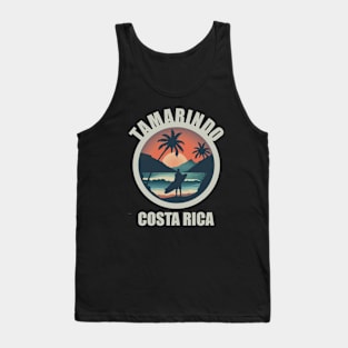 Tamarindo - Costa Rica (with Light Grey Lettering) Tank Top